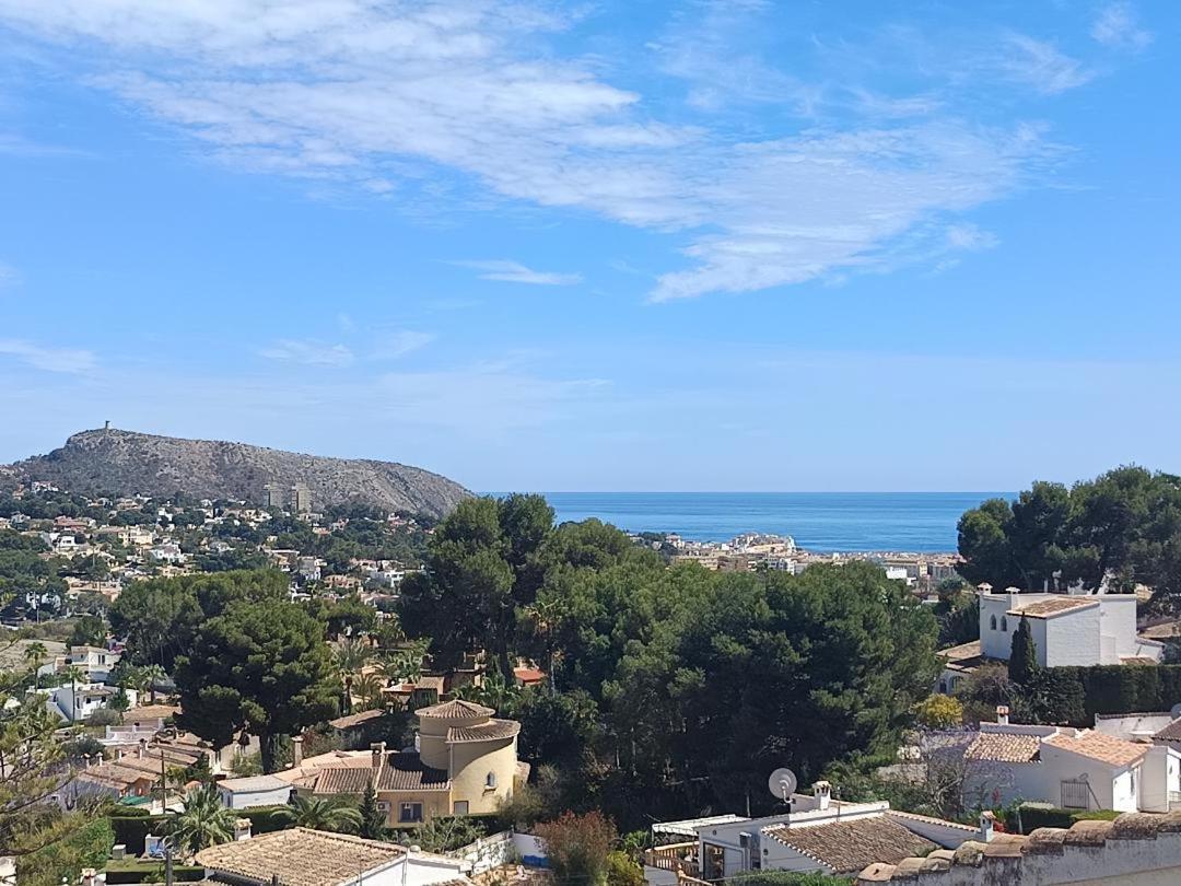 特乌拉达Atico-Penthouse En Moraira Con Vistas Al Mar公寓 外观 照片