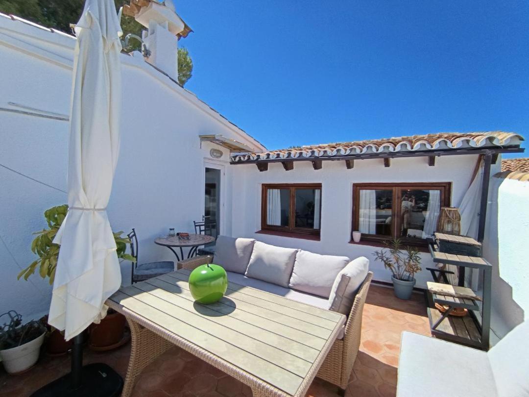 特乌拉达Atico-Penthouse En Moraira Con Vistas Al Mar公寓 外观 照片