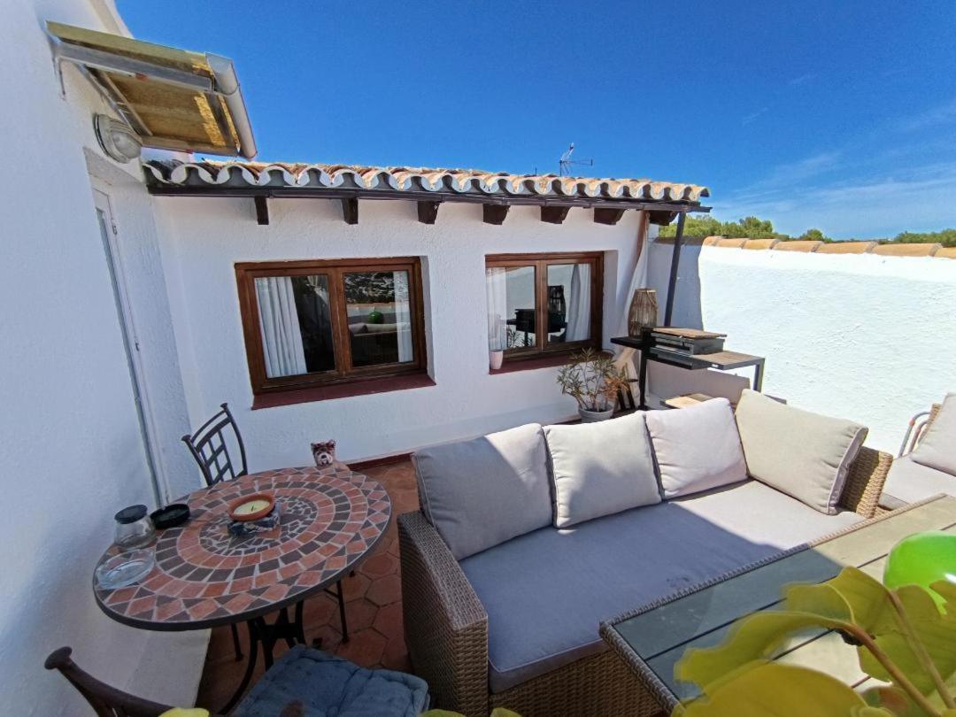 特乌拉达Atico-Penthouse En Moraira Con Vistas Al Mar公寓 外观 照片