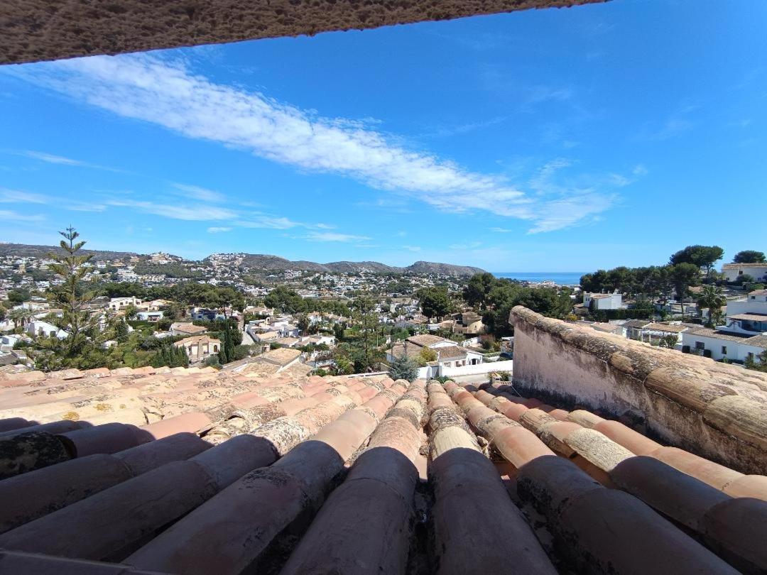 特乌拉达Atico-Penthouse En Moraira Con Vistas Al Mar公寓 外观 照片